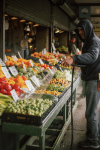 seasonal eating shopping