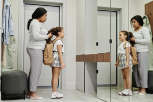 child being cared for