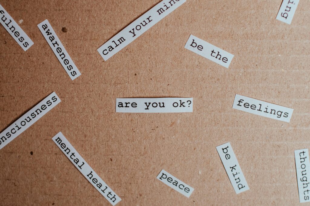 the many different feelings