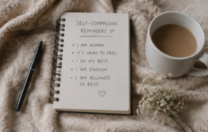 self-compassion journaling